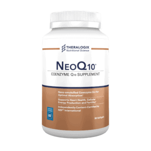 Neo Q10 coenzyme Q10 supplement bottle