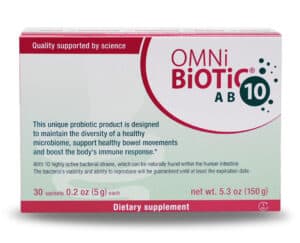 OMNi-BiOTiC 10 AAD probiotic supplement