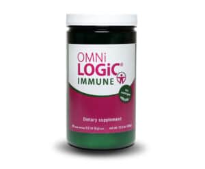 Omni Logic Immune dietary supplement jar